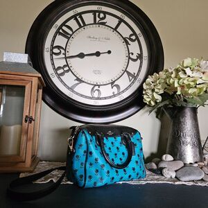 Coach Mini Satchel Badlands Floral 2-in-1 Crossbody Tote Purse EUC